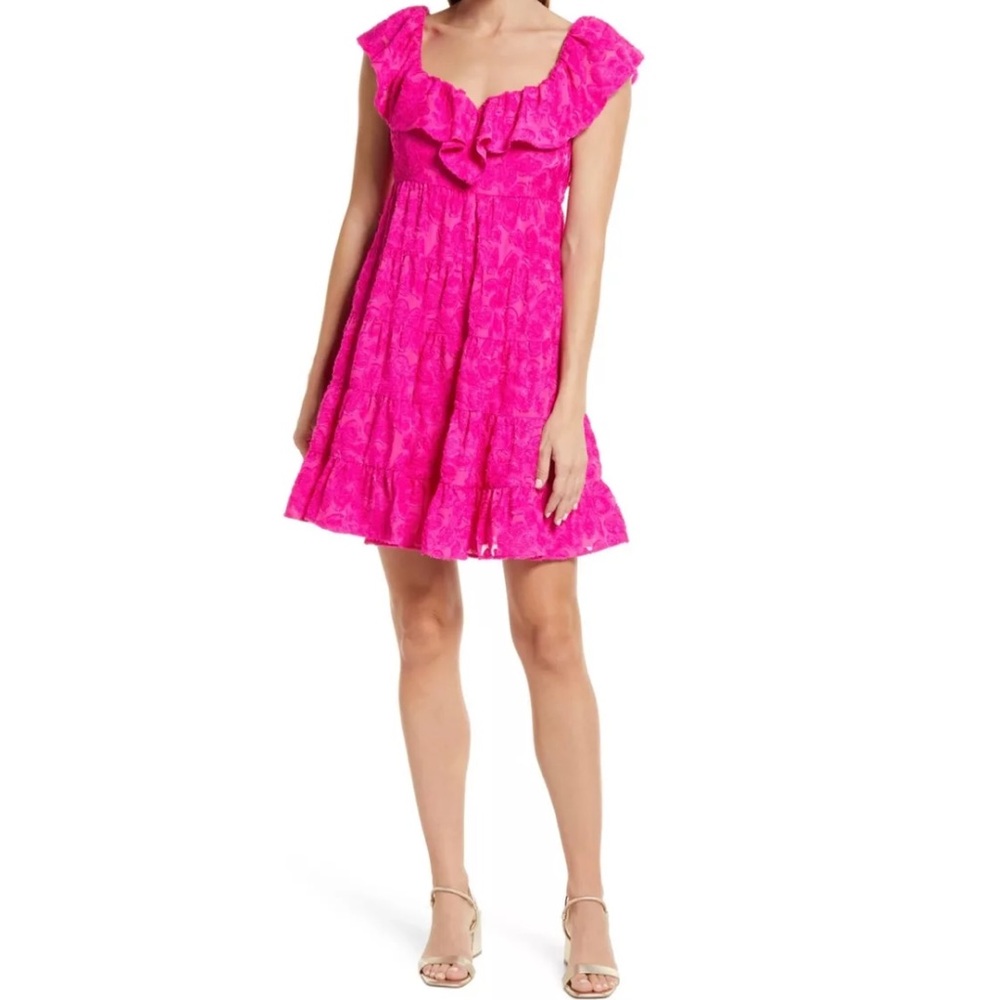 NWT ‼️ Lilly Pulitzer Emie Dress in Berry Soirée - Size 6